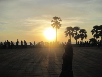 sunset at phromthep cape